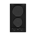 DEFY 30cm DHD400 Black 2-Plate Solid Hob