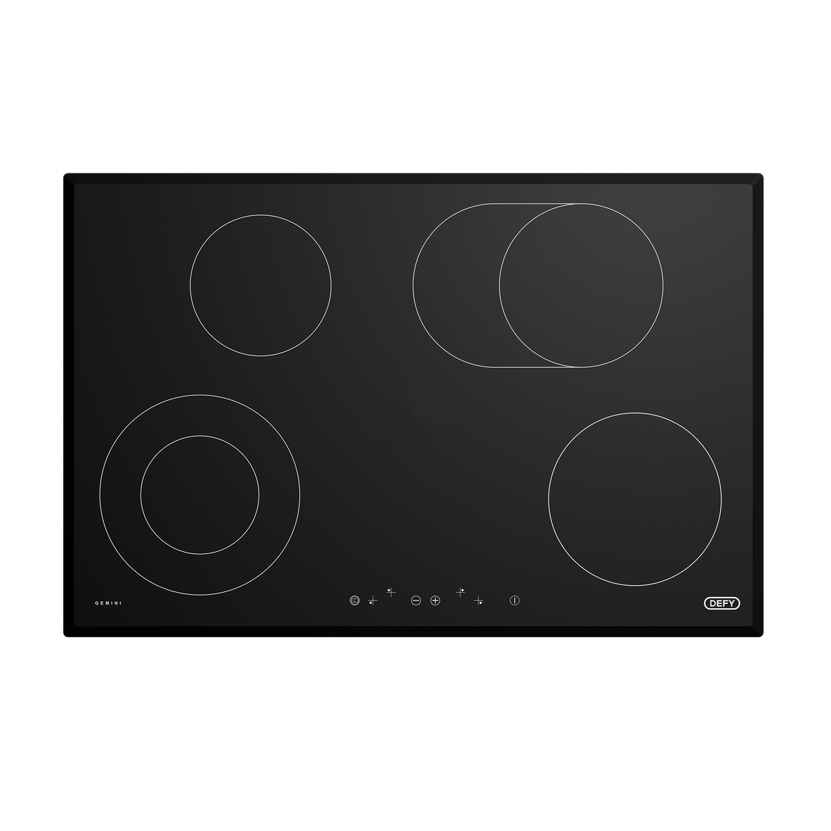 Defy DHD417 Vitroceramic Hob 77cm 4-Plate