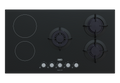 Defy DHG902 Hybrid Hob 90cm 3-Gas 2-Electric