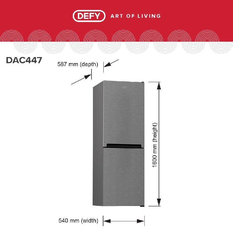 Defy Upright DAC447 Fridge