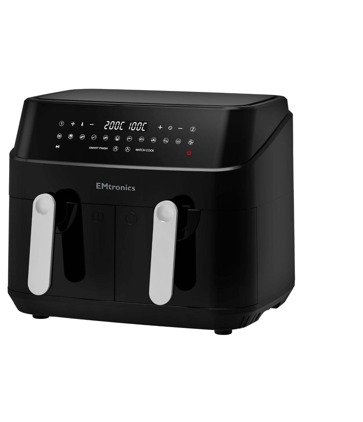 EMtronics 9 Litre Dual Basket Air Fryer EMDAF9LD-SA