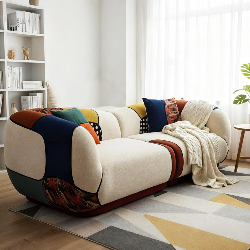 Modern Foldable Vacuum-Packed Modular Sofa Bed Set - Image 2