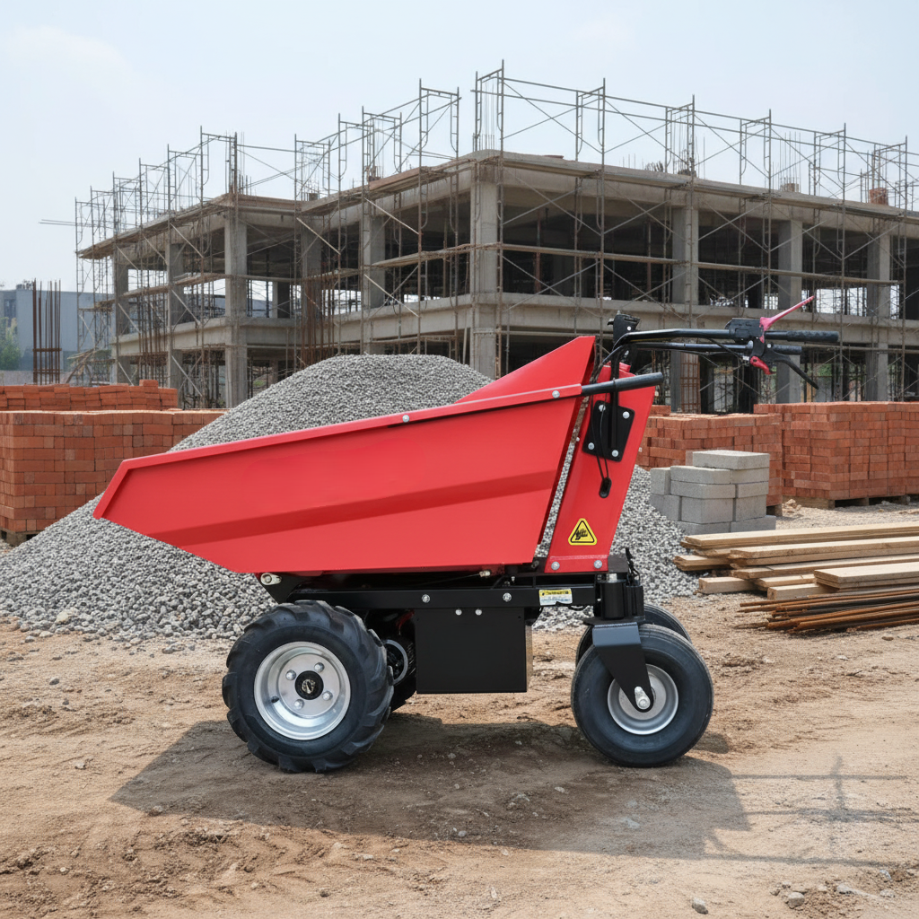 Electric Mini Dumper with Hydraulic Tipping System - Image 2