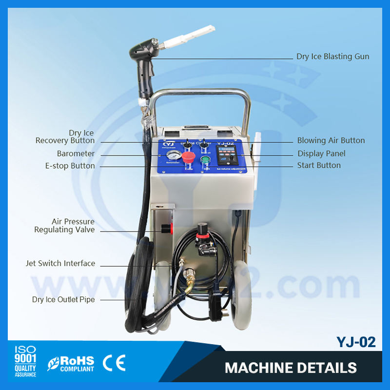 Advanced Industrial Dry Ice Blaster Machine - Image 2