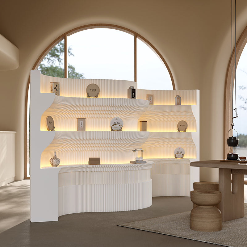 Modern Honeycomb Display Shelf - Image 3