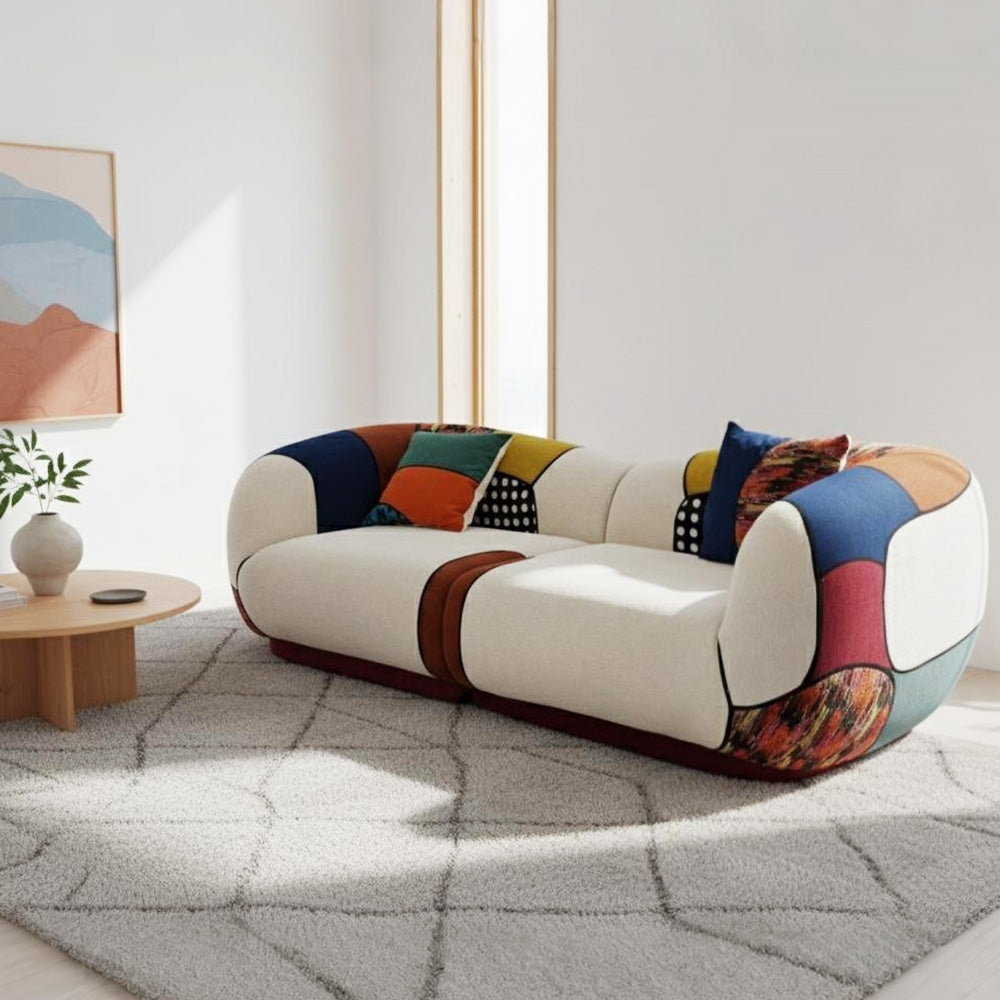 Modern Foldable Vacuum-Packed Modular Sofa Bed Set - Image 3
