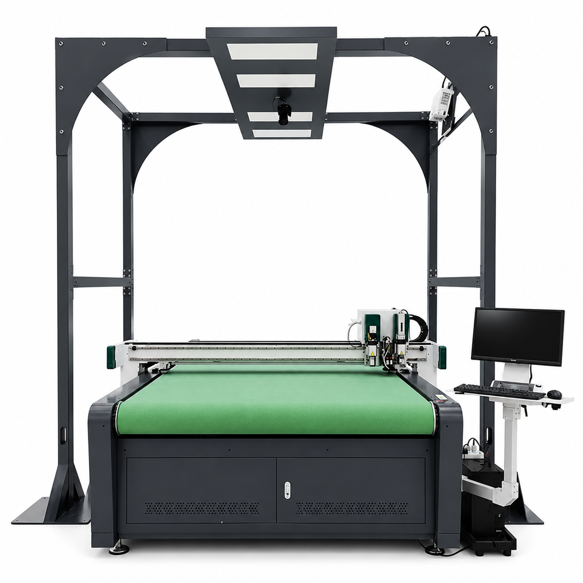 Automatic CNC Oscillating Knife Cutting Machine for Leather, Fabric, Foam and Composite Materials - Image 2