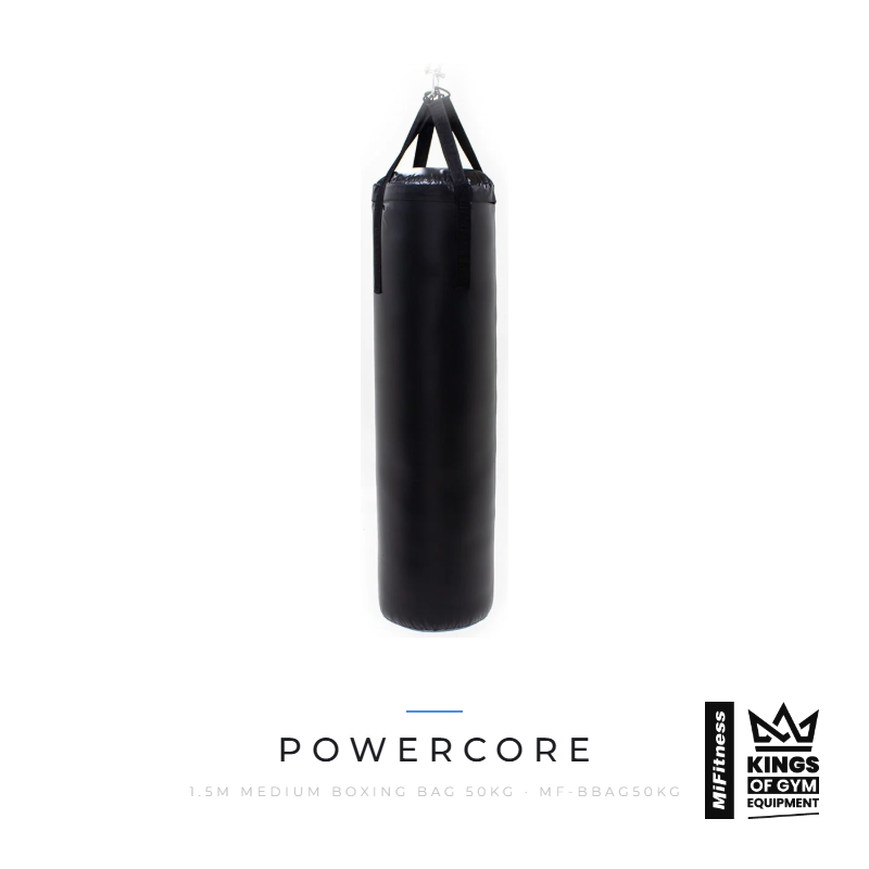 Powercore 1.5m Medium Boxing Bag (50Kg ; 430mm diameter) (3–6 Month Warranty) - Image 2
