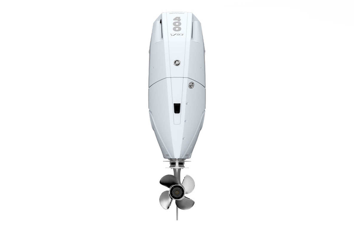 Mercury 400hp Verado White V10 Outboard | 400CXL