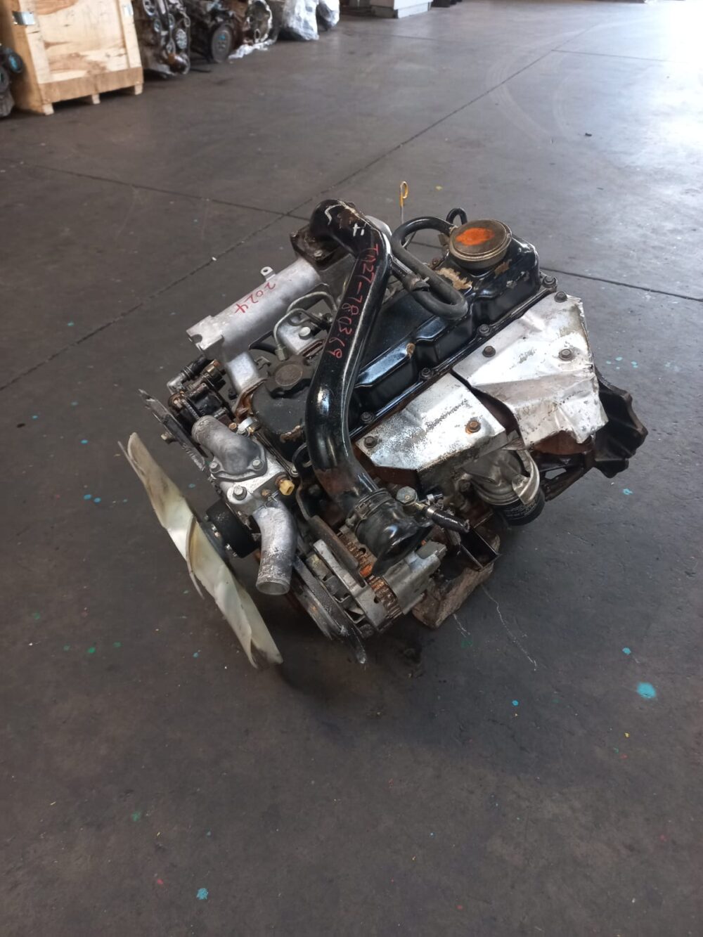 Nissan Hardbody 2.7 Non Turbo Diesel Engine (TD27) - Image 2