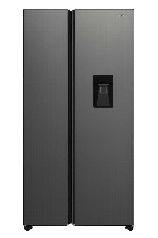 518L Nett No Frost Inverter Side-by-Side Refrigerator with Water Dispenser -Grey P692SBGWD