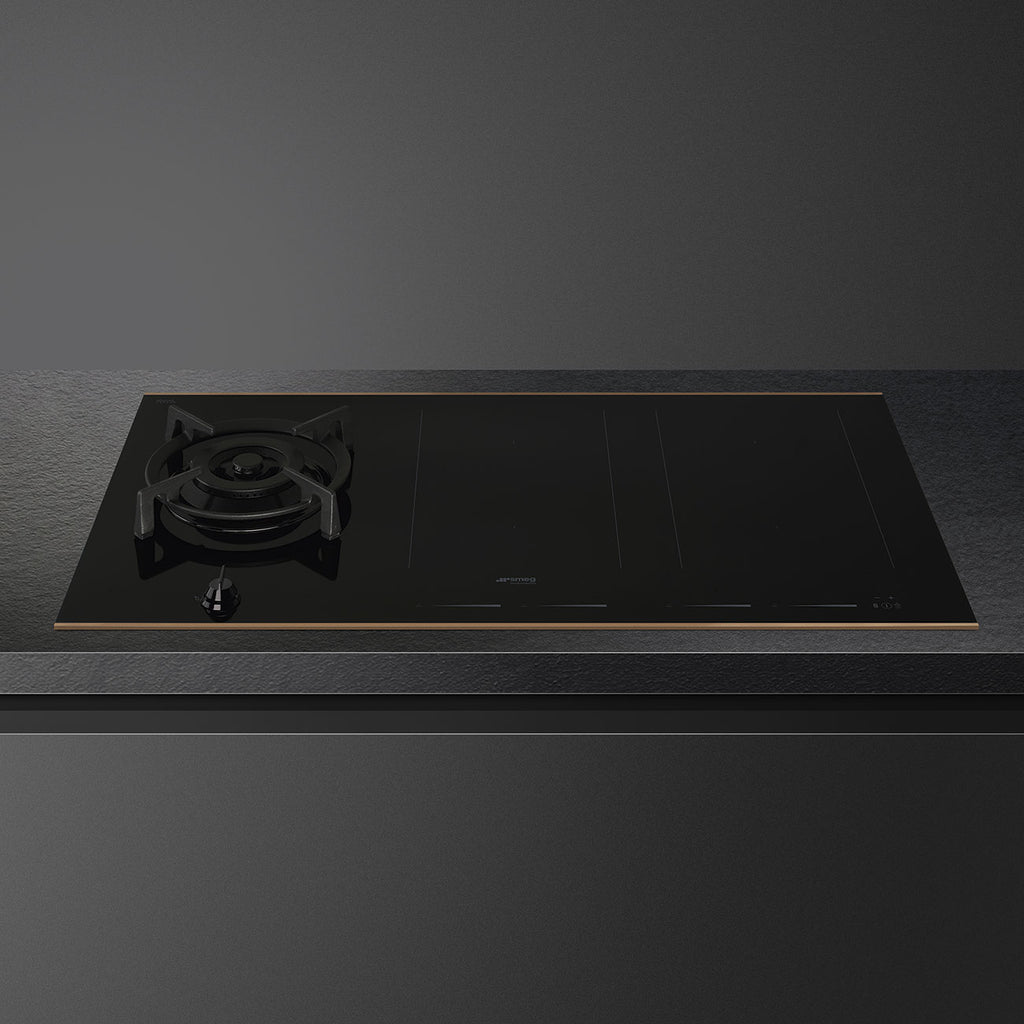 SMEG 90cm Dolce Stil Novo Mixed Hob PM6954R