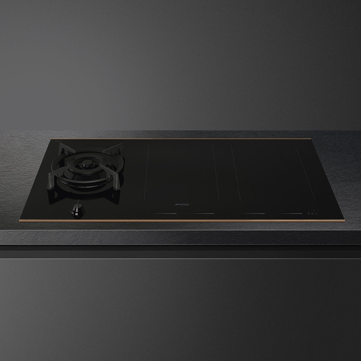 SMEG 90cm Dolce Stil Novo Mixed Hob PM6954R