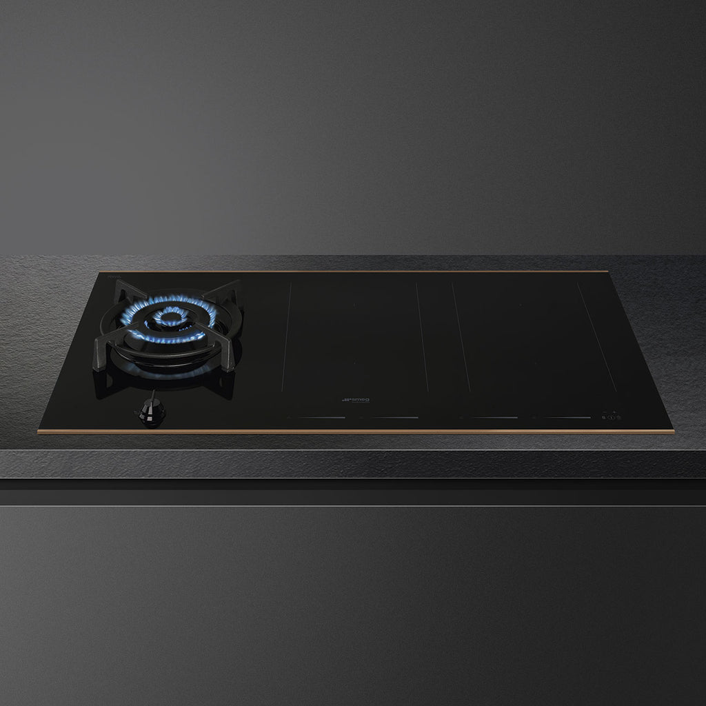 SMEG 90cm Dolce Stil Novo Mixed Hob PM6954R