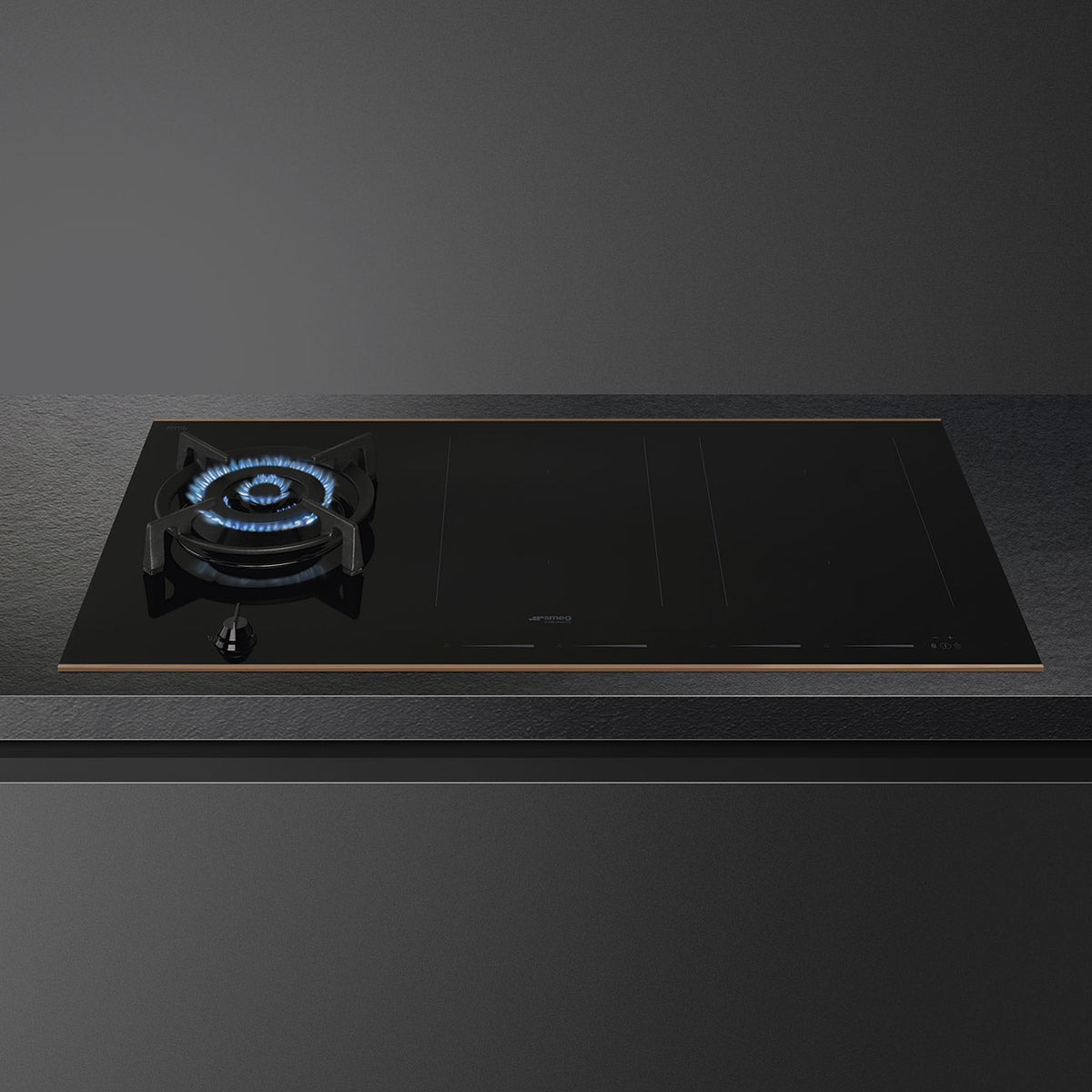 SMEG 90cm Dolce Stil Novo Mixed Hob PM6954R