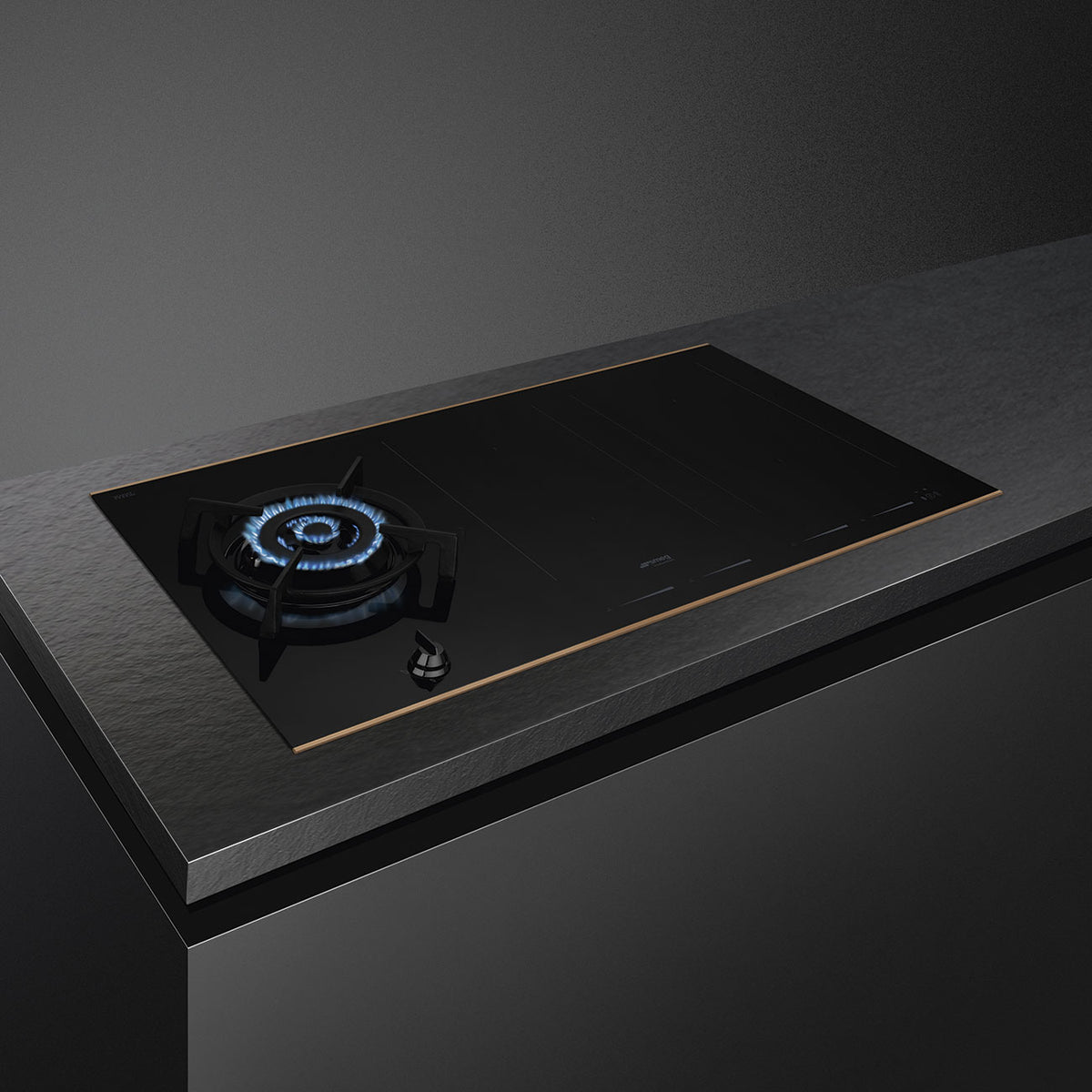 SMEG 90cm Dolce Stil Novo Mixed Hob PM6954R