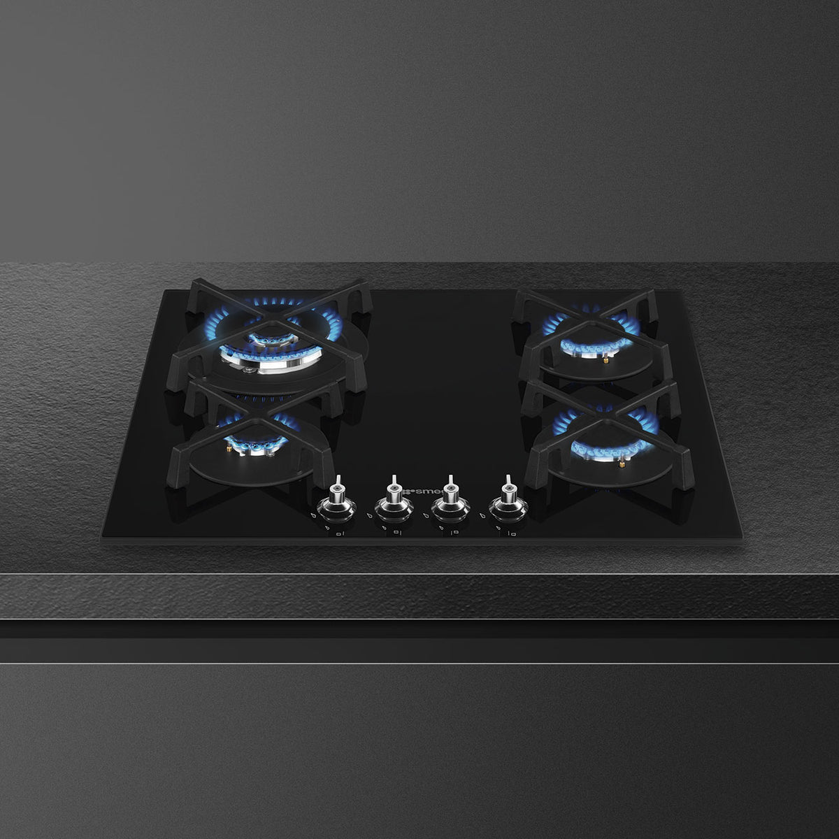 SMEG 60cm Gas Hob Classica Aesthetic PV364NSA2