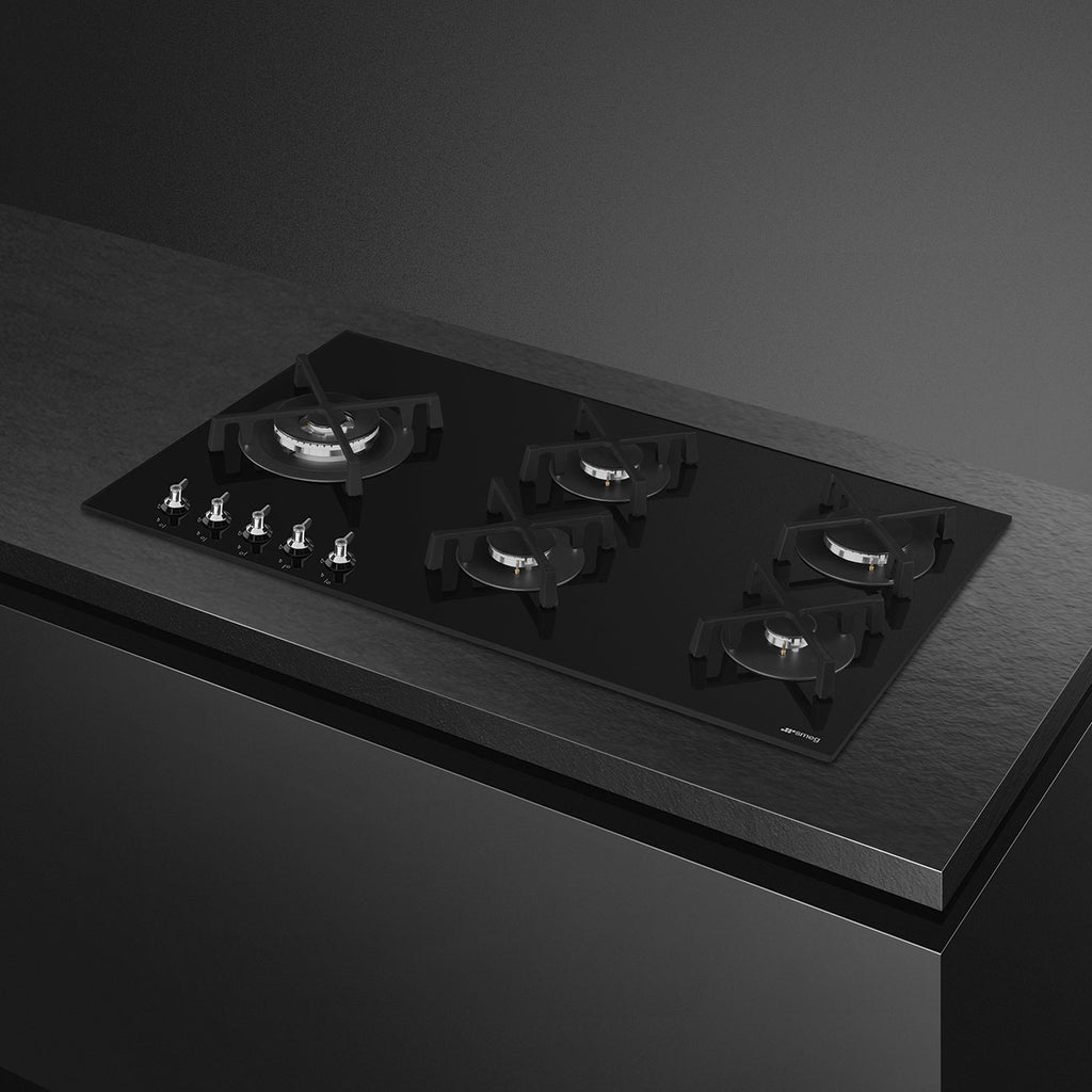 SMEG 90cm Classica Aesthetic Gas Hob PV395LNSA2