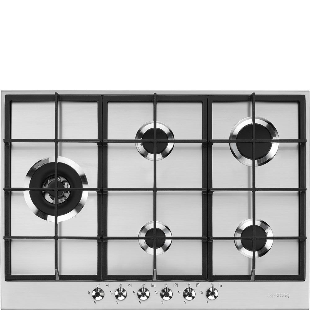 SMEG 75cm Classica Gas Hob PX375LSA