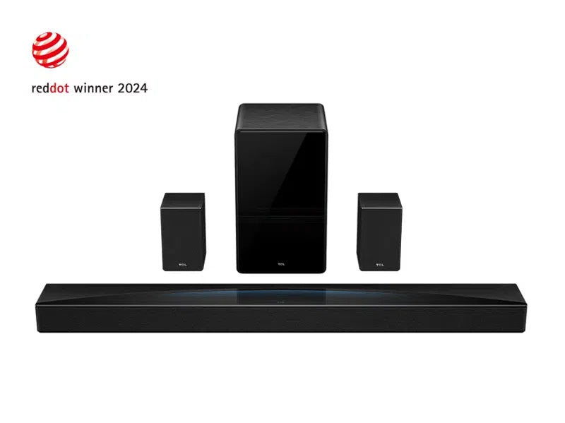 TCL Pro 7.1.4CH Flagship Home Theater Soundbar with Wireless Rear Speakers Q85H