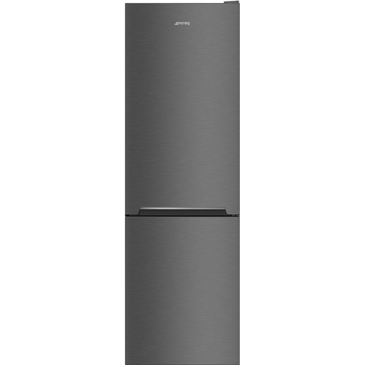 SMEG RC33KNZA COMBI 330L DARK INOX NO FROST FRIDGE