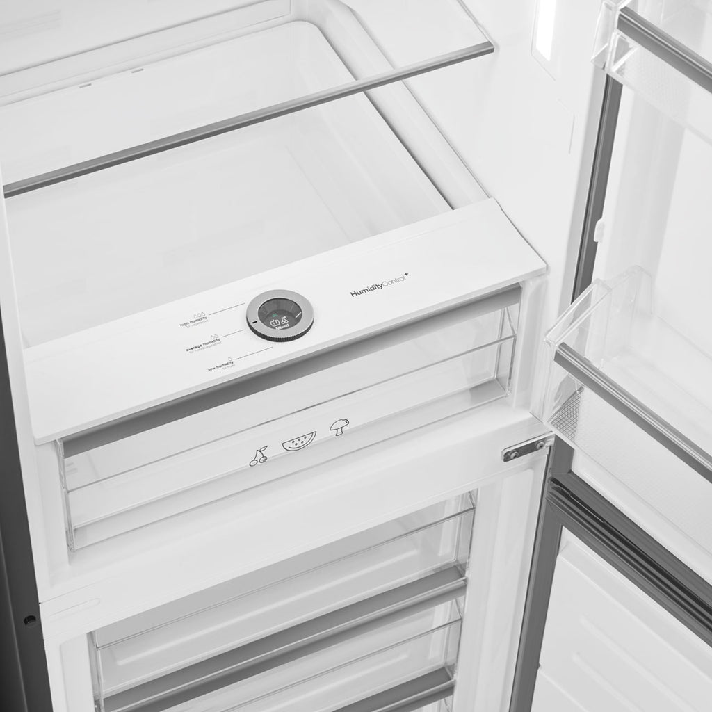 SMEG RC33KNZA COMBI 330L DARK INOX NO FROST FRIDGE