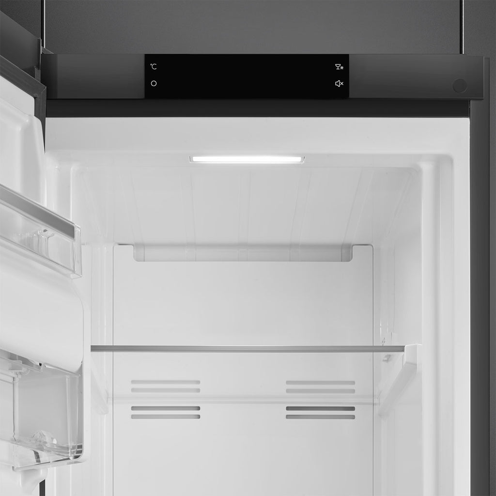 Smeg 60cm Dark Inox Freestanding Freezer – RF28KNZA
