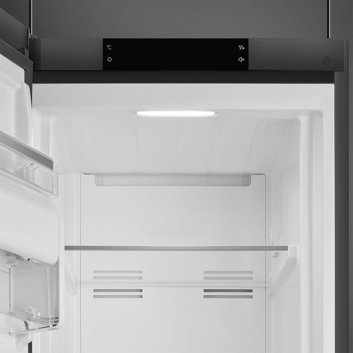 Smeg 60cm Dark Inox Freestanding Freezer – RF28KNZA