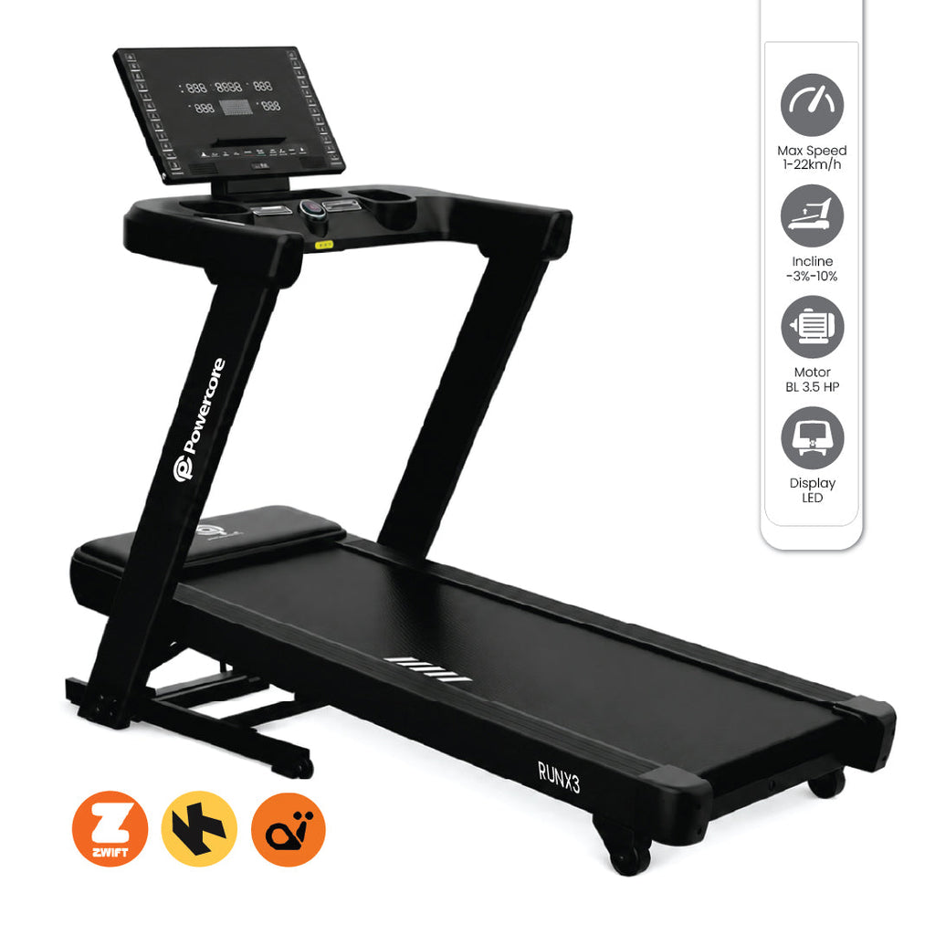Powercore RunX 3 Home Treadmill (3 Year Warranty)