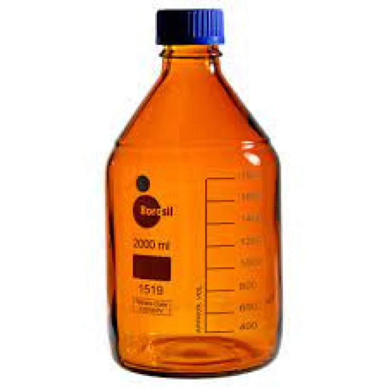Reagent Bottles, Amber Glass.