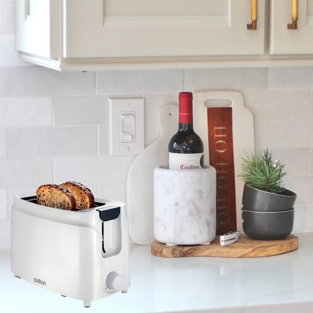 SALTON 2 Slice White Toaster ST25S-09 862788