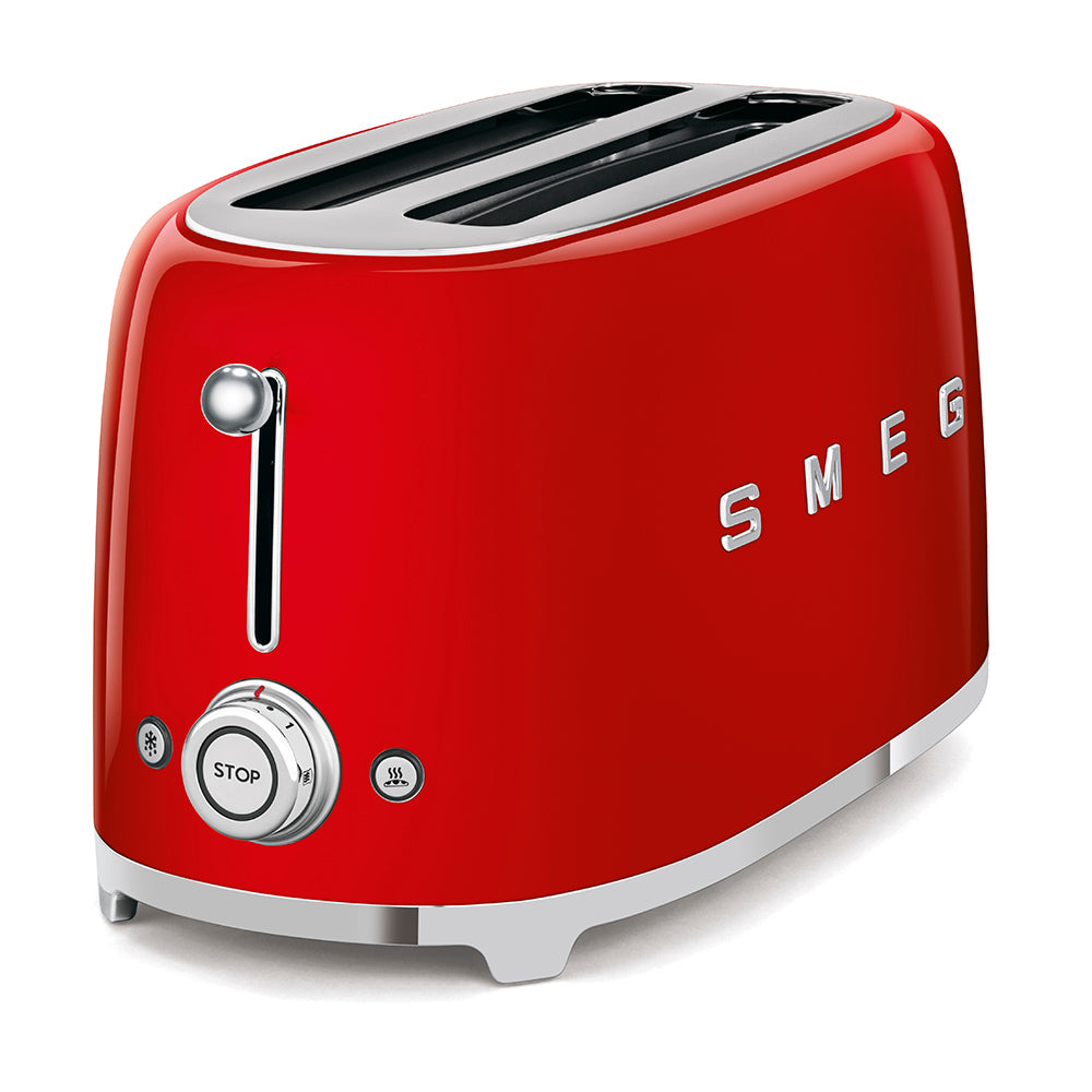 SMEG 4 Slice Toaster TSF02RDSA Red