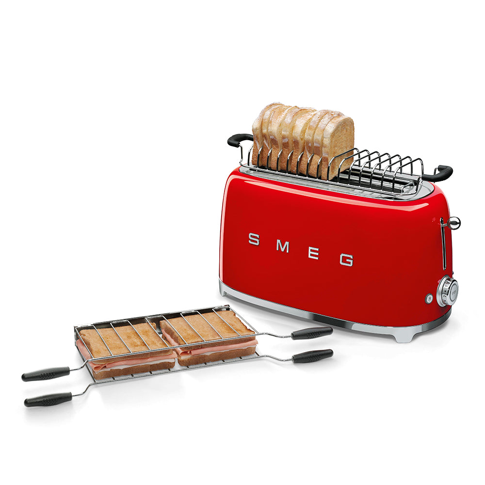 SMEG 4 Slice Toaster TSF02RDSA Red