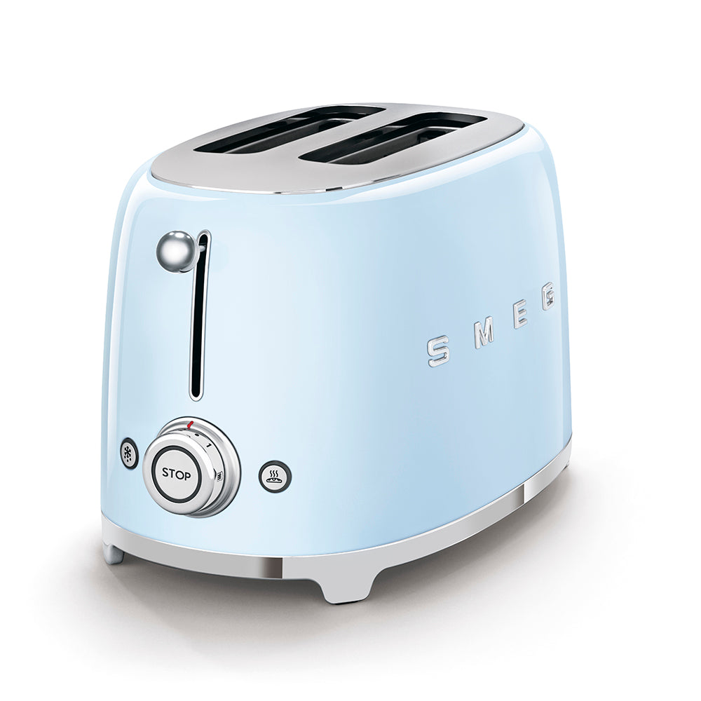 SMEG 2 Slice Toaster TSF01PBSA Blue