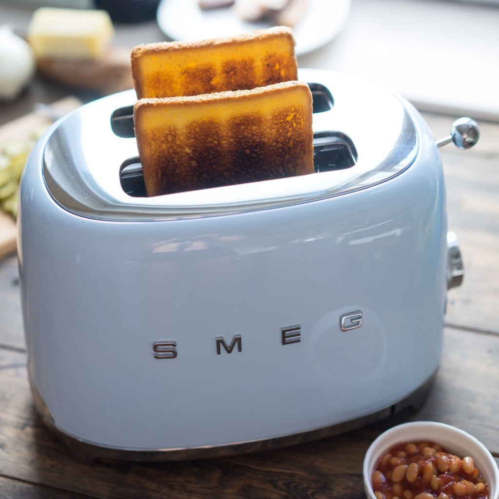 SMEG 2 Slice Toaster TSF01PBSA Blue