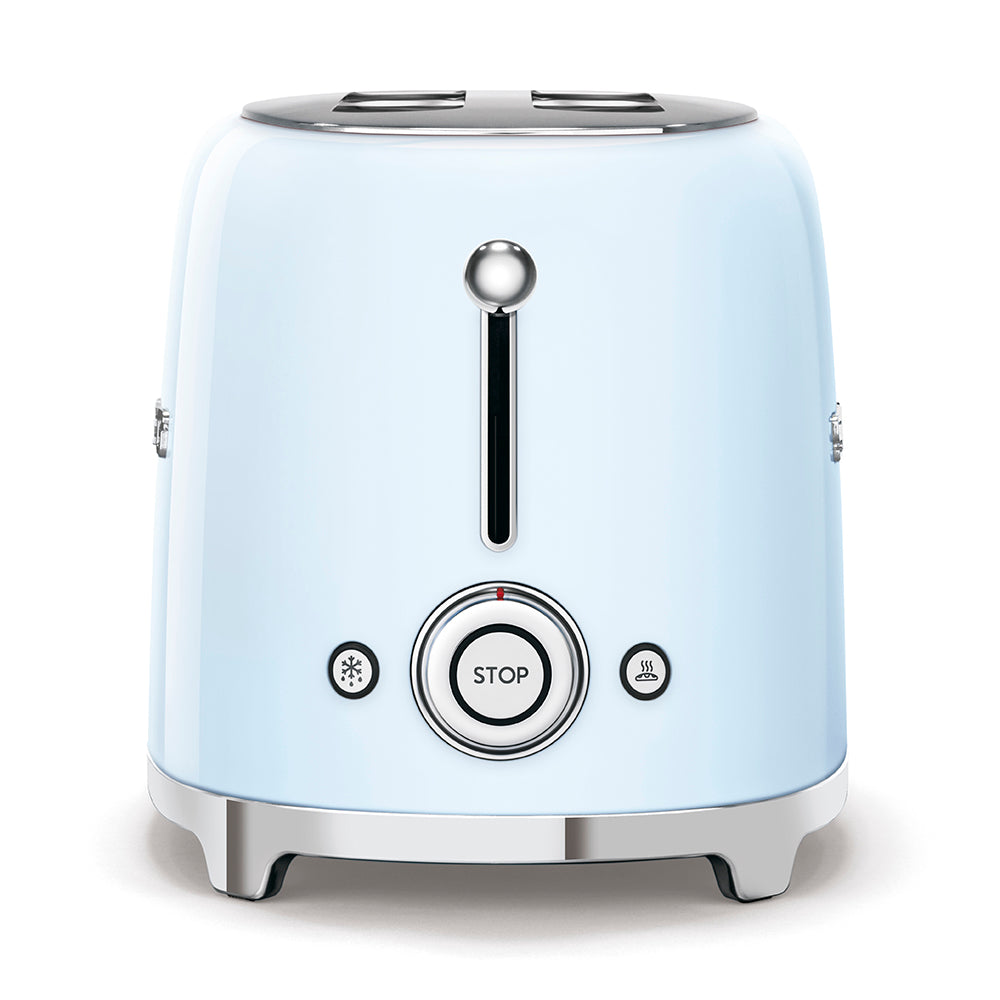 SMEG 2 Slice Toaster TSF01PBSA Blue