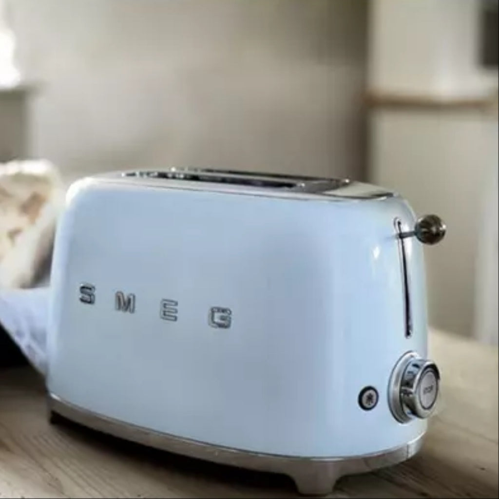 SMEG 4Slice Toaster TSF02PBSA Blue