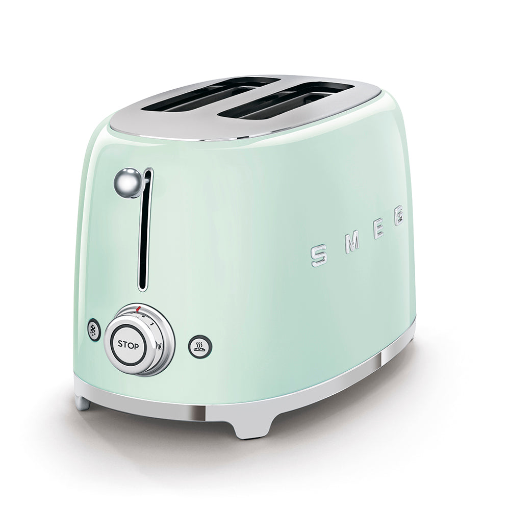 SMEG 2 Slice Toaster TSF01PGSA Green