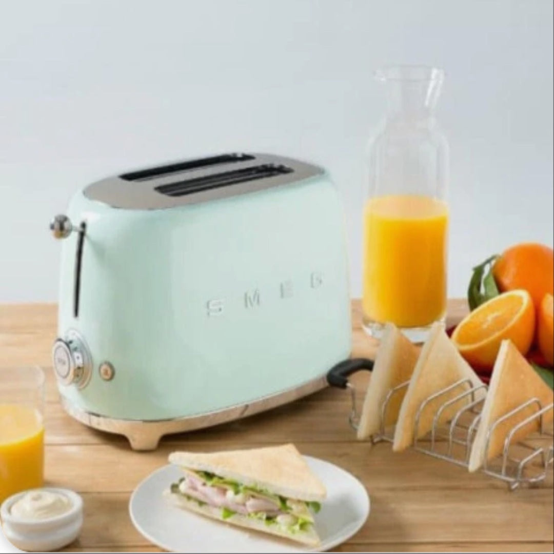 SMEG 2 Slice Toaster TSF01PGSA Green