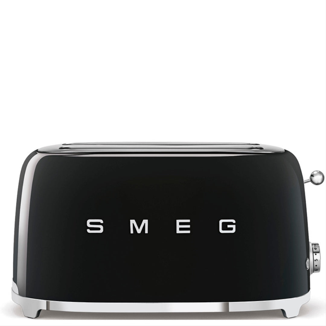 SMEG 4 Slice Toaster TSF02BLSA Black