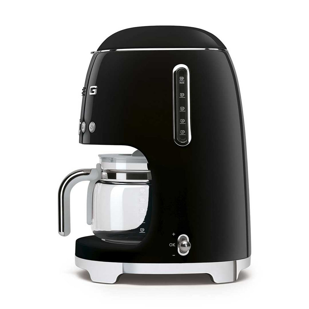 SMEG Black Coffee Machine DCF02BLSA