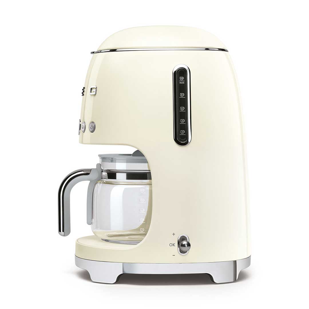 SMEG Coffee Machine DCF02CRSA Cream
