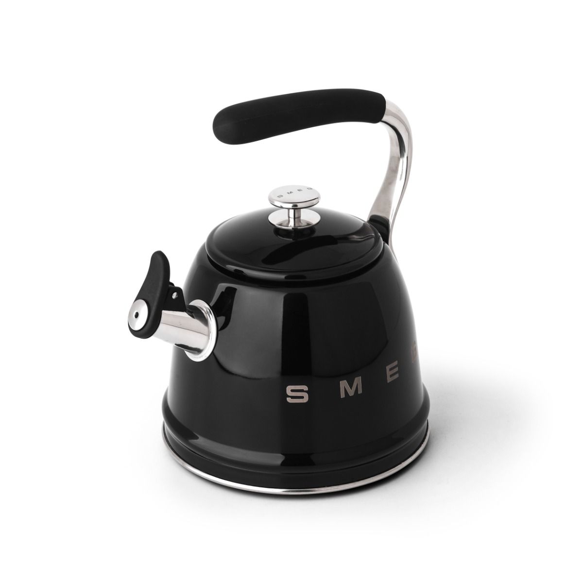 SMEG Whistling Kettle (Black) CKLW2001BL