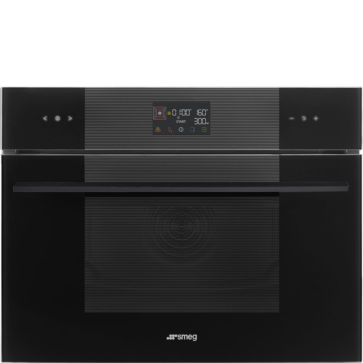 SMEG 45cm Linea Aesthetic Combi Microwave Oven SO4102M1B3
