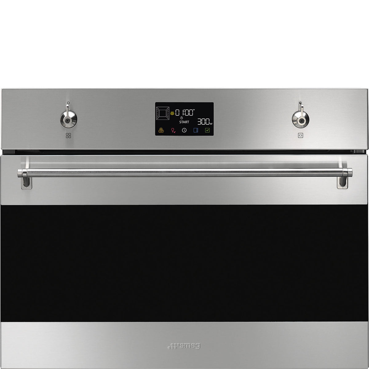 SMEG 45cm Classica Combi Microwave Oven SO4302M1X