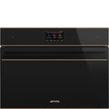 SMEG 45cm Dolce Stil Novo Combi Microwave Oven SO4604M2PNR