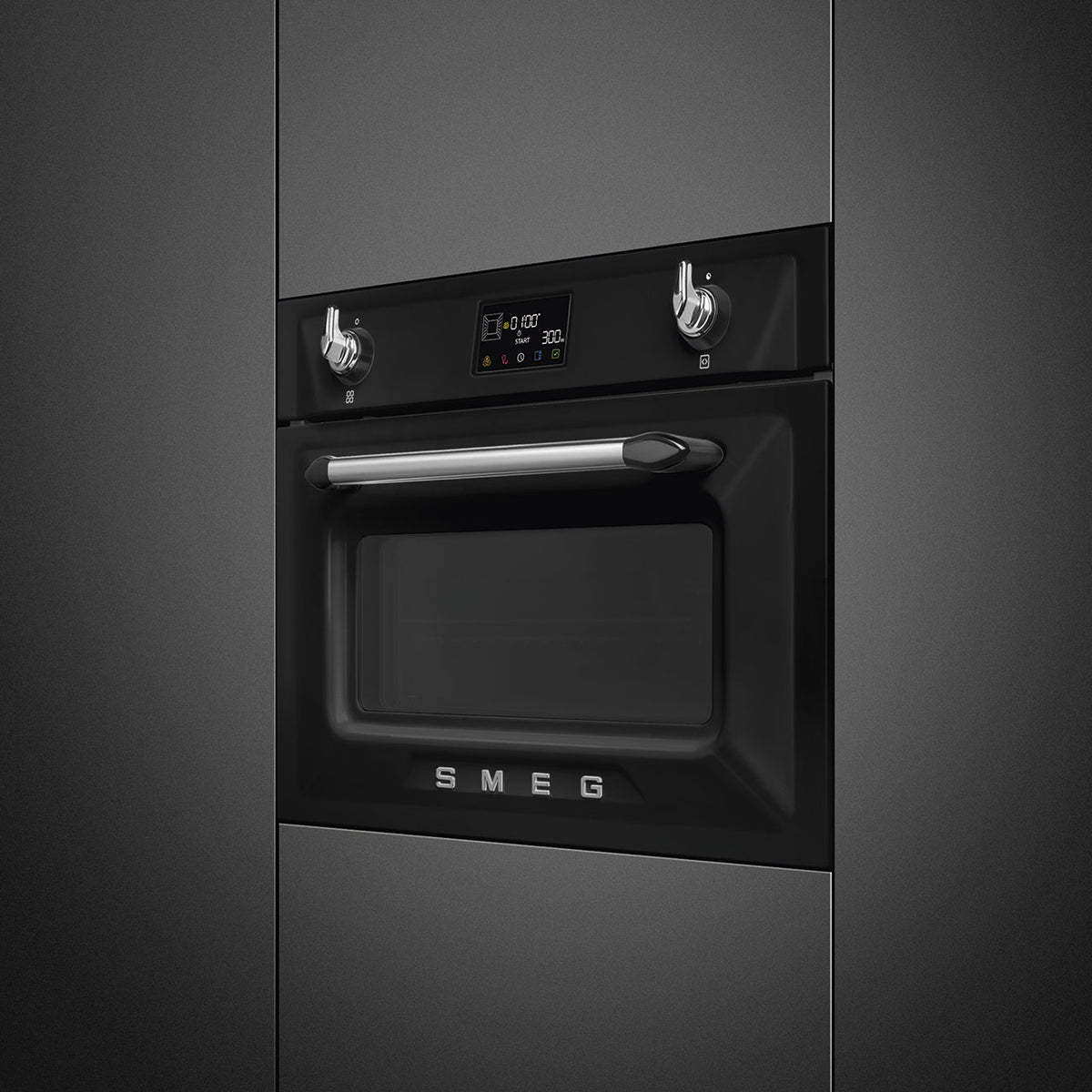 SMEG Victoria 45cm Combi Microwave Galileo Oven SO4902M1N