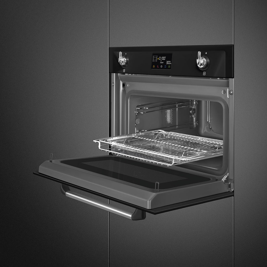SMEG Victoria 45cm Combi Microwave Galileo Oven SO4902M1N