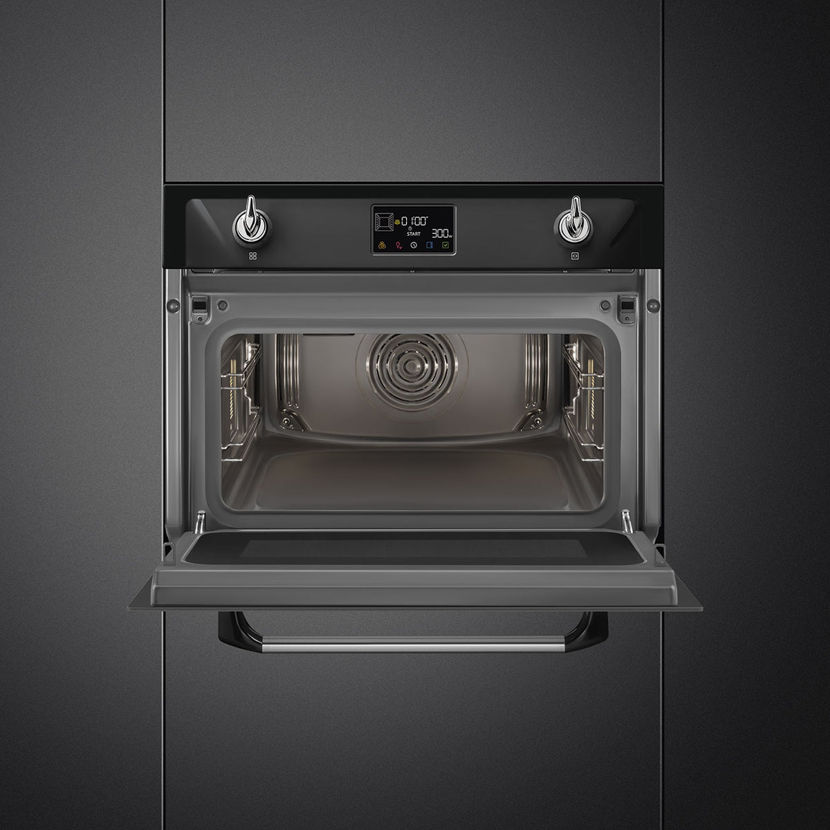 SMEG Victoria 45cm Combi Microwave Galileo Oven SO4902M1N