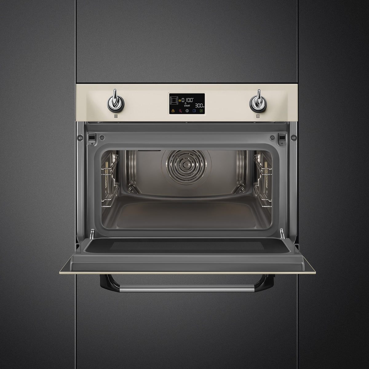 SMEG 45cm Victoria Combi Microwave Galileo Oven SO4902M1P